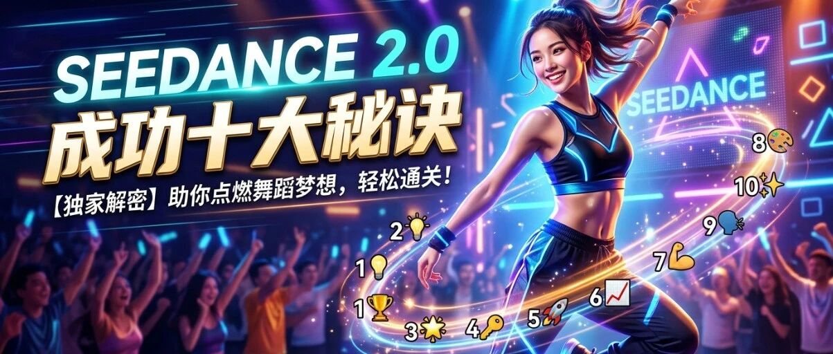 提示词写不好?Seedance 2.0 十大通关秘籍来了,新手也能秒变大片导演!